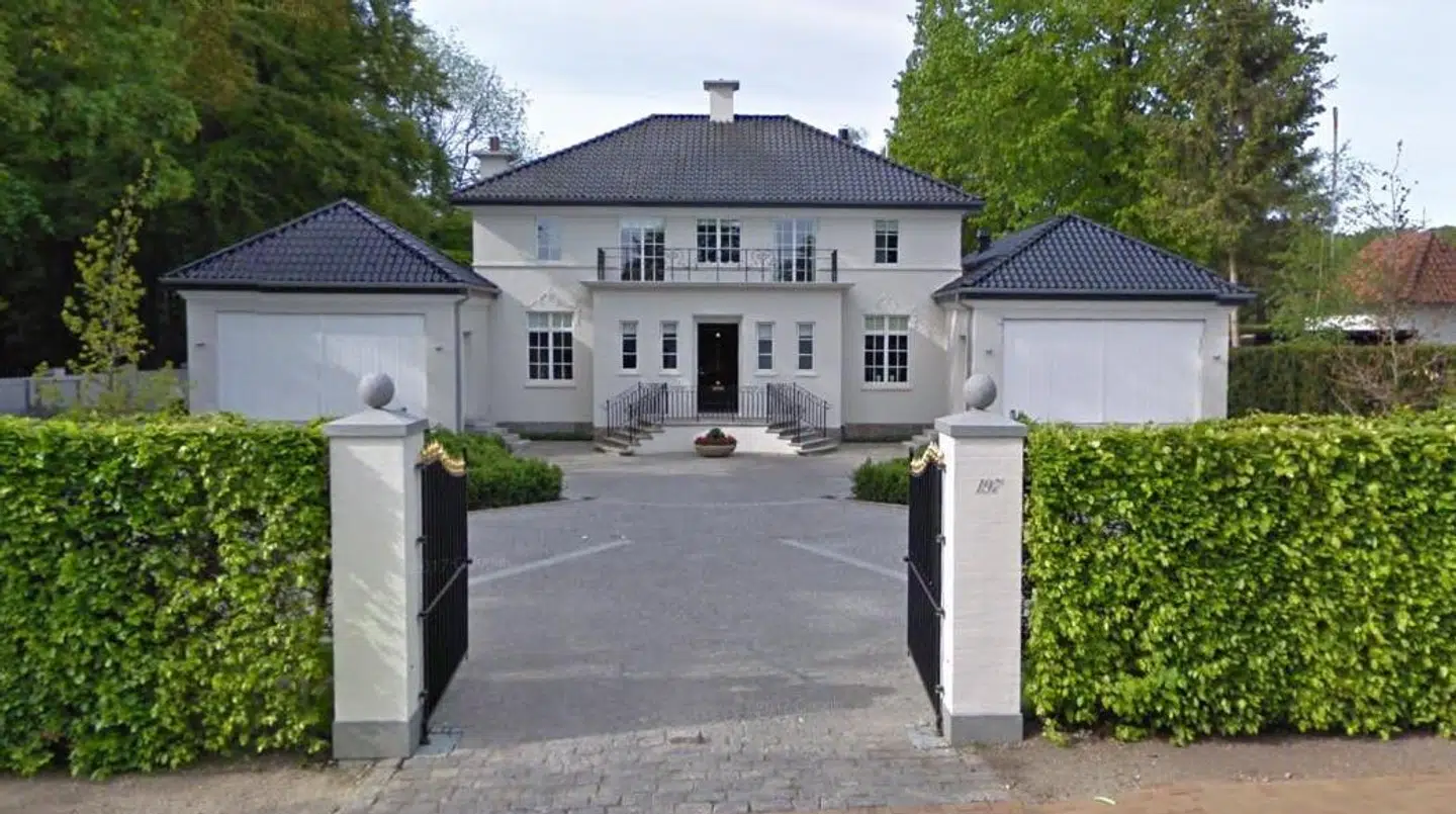 Her ses villiaen på Langelinie i Odense.