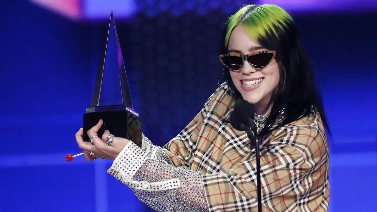 Billie Eilish har taget verden med storm, og blev ikke overraskende kåret som bedste nye kunstner. (Foto: Scanpix)