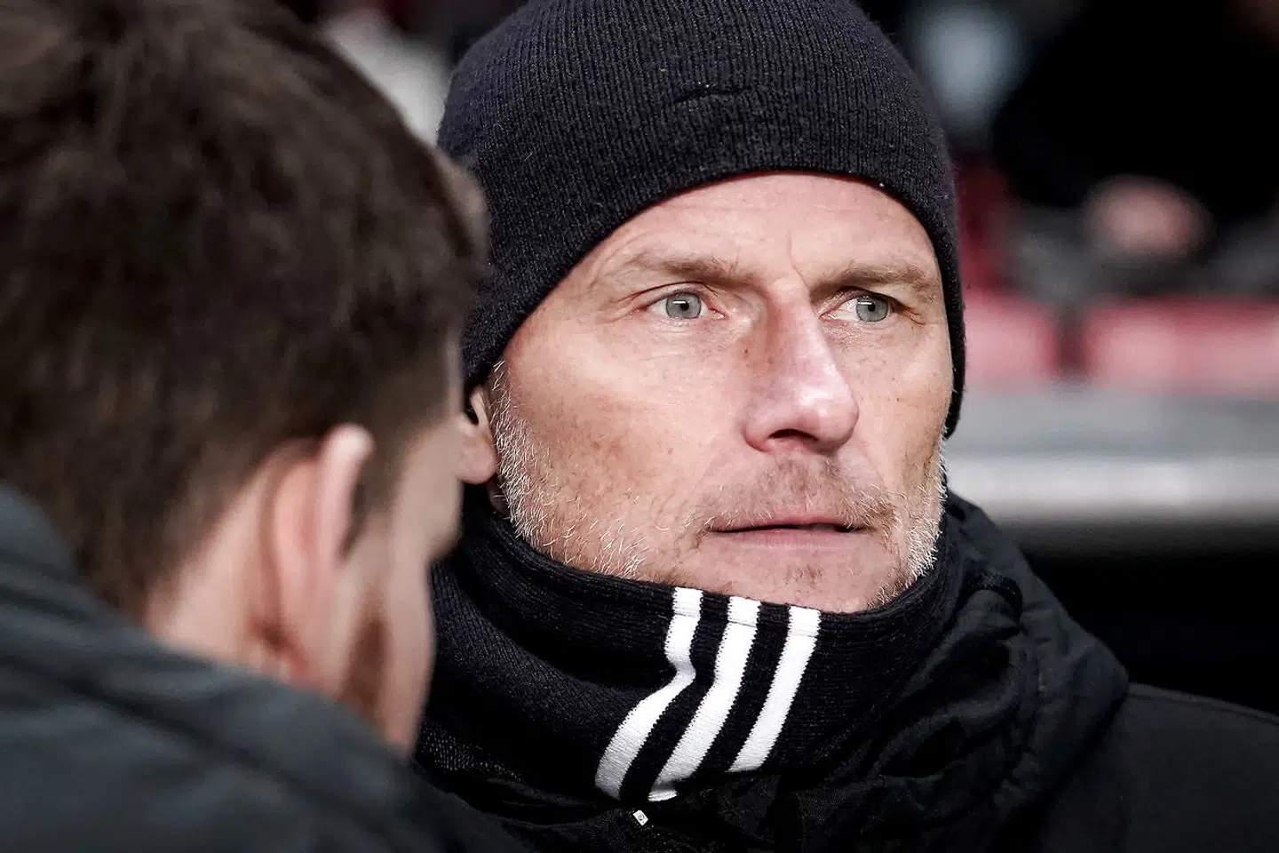 Ståle Solbakken før superligakampen mellem FCK og Hobro.