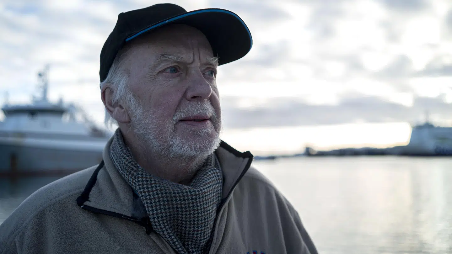 ARKIVFOTO af Ove Hansen, i folkemunde kaldet Pedal-Ove, der først blev dømt og siden frikendt for drabet på sin ekskone, Brita Hansen.