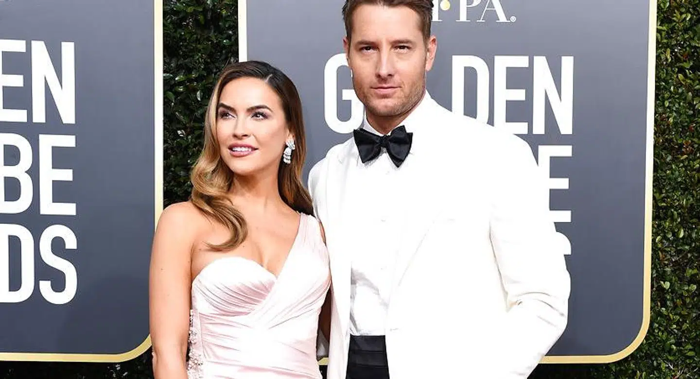 Justin Hartley og Chrishell Stause