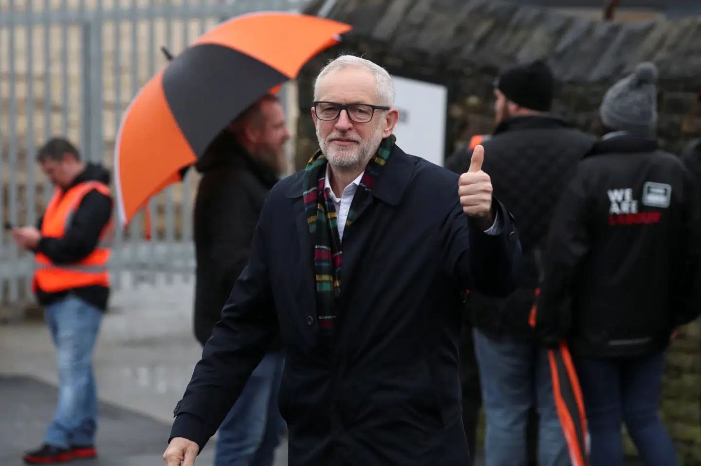 Lederen af det britiske arbejderparti Labour, Jeremy Corbyn, siger, at han personligt vil være neutral ved en ny brexit-afstemning. Scott Heppell/Reuters