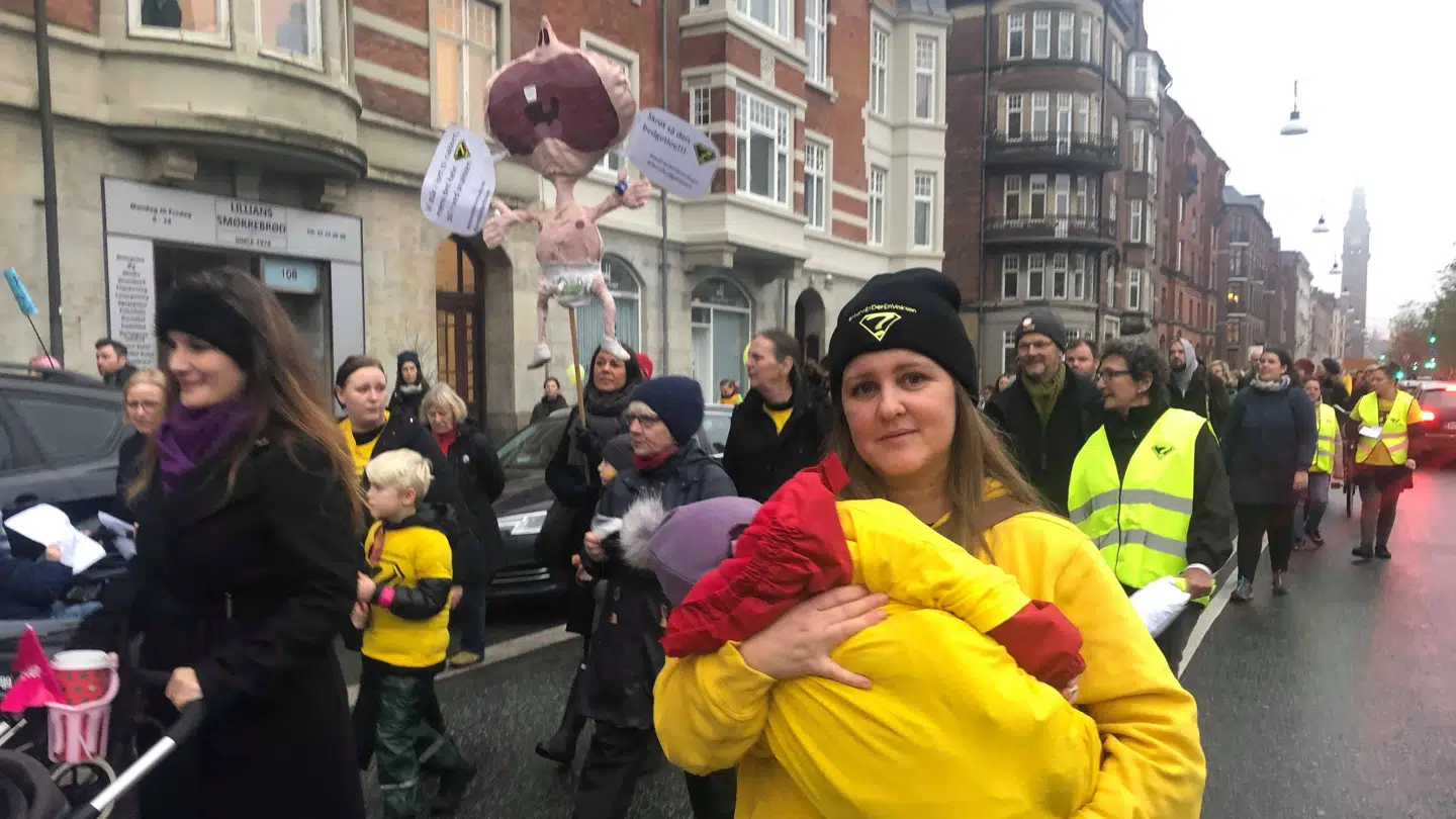 Marie Blønd har været med til at arrangere fredagens protestmarch.