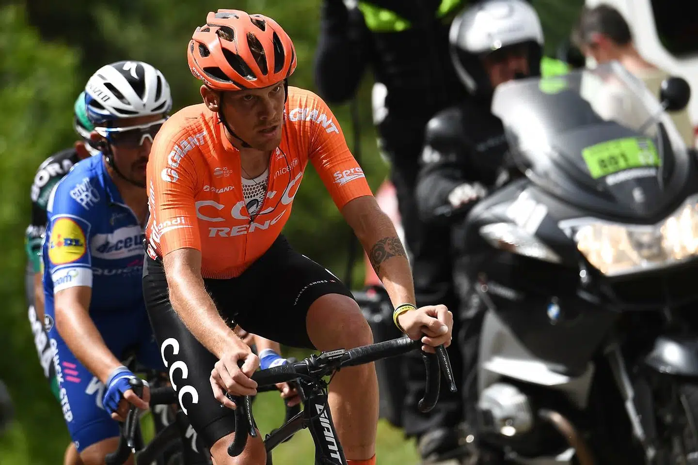 Alessandro De Marchi under Criterium du Dauphiné i år.