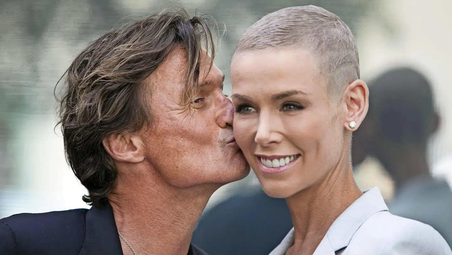 Petter Stordalen med sin tidligere kone, miljøforkæmperen Gunhild Stordalen.