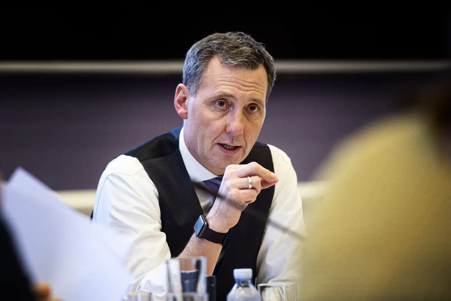 Justitsminister Nick Hækkerup (S) har fredag givet Folketingets retsudvalg besked om, at Bagmandspolitiet i udbyttesagen efterforsker i flere spor, og at sagskomplekset indeholder en række selvstændige sager af betydeligt omfang og kompleksitet. (Arkivfoto) Ida Guldbæk Arentsen/Ritzau Scanpix