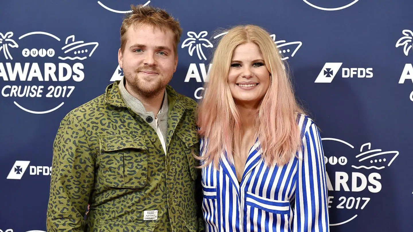 Sofie Linde og Joakim Ingversen til Zulu Awards 2017.