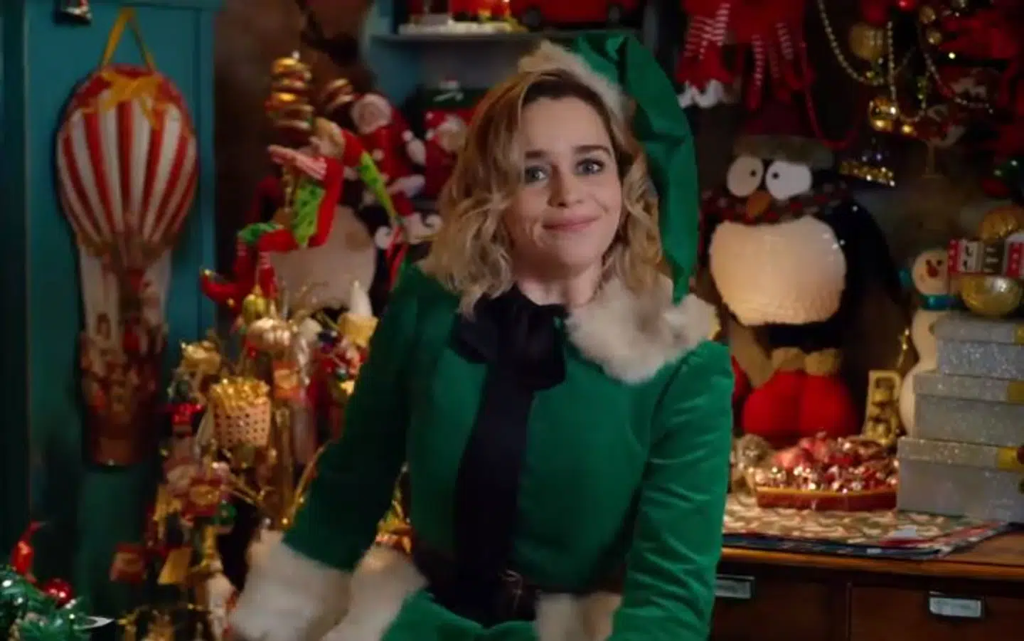 Emilia Clark, som er især er kendt for sin rolle i Game of Thrones, spiller hovedrollen Kate i 'Last Christmas'.