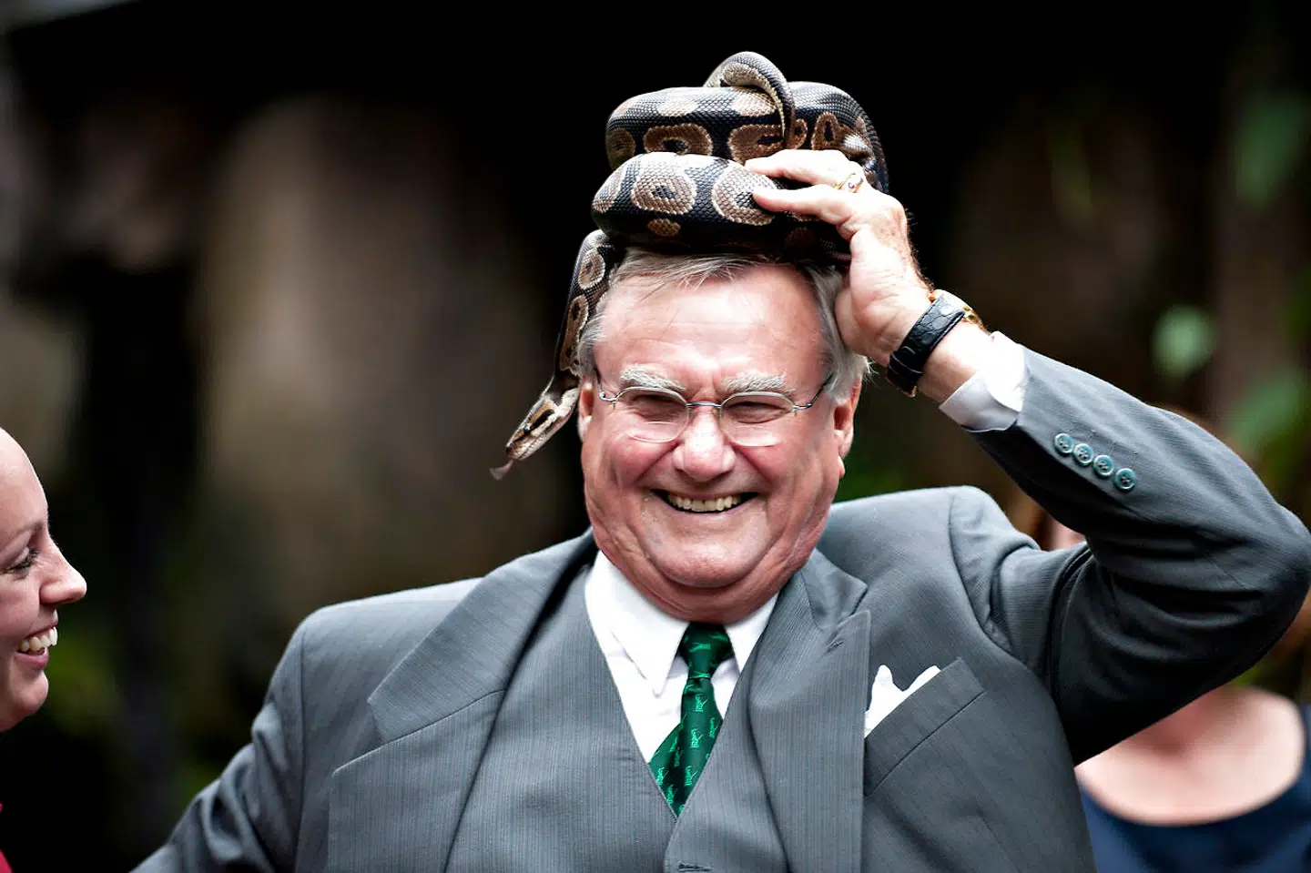 Prins Henrik havde masser af humor.