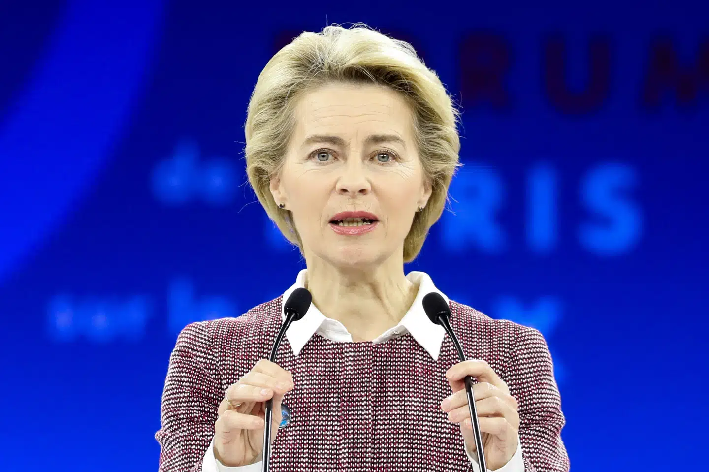 Situationen er kompleks og uden fortilfælde, siger en talskvinde for Ursula von der Leyen om et brev fra Storbritannien om, at landet ikke vil indstille en EU-kommissær. Pool/Reuters