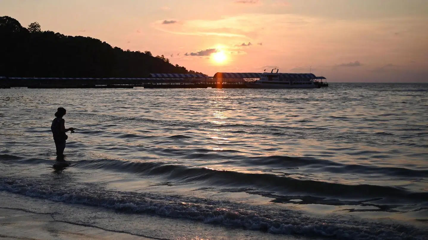 Akivfoto fra Patong Beach på Phuket.