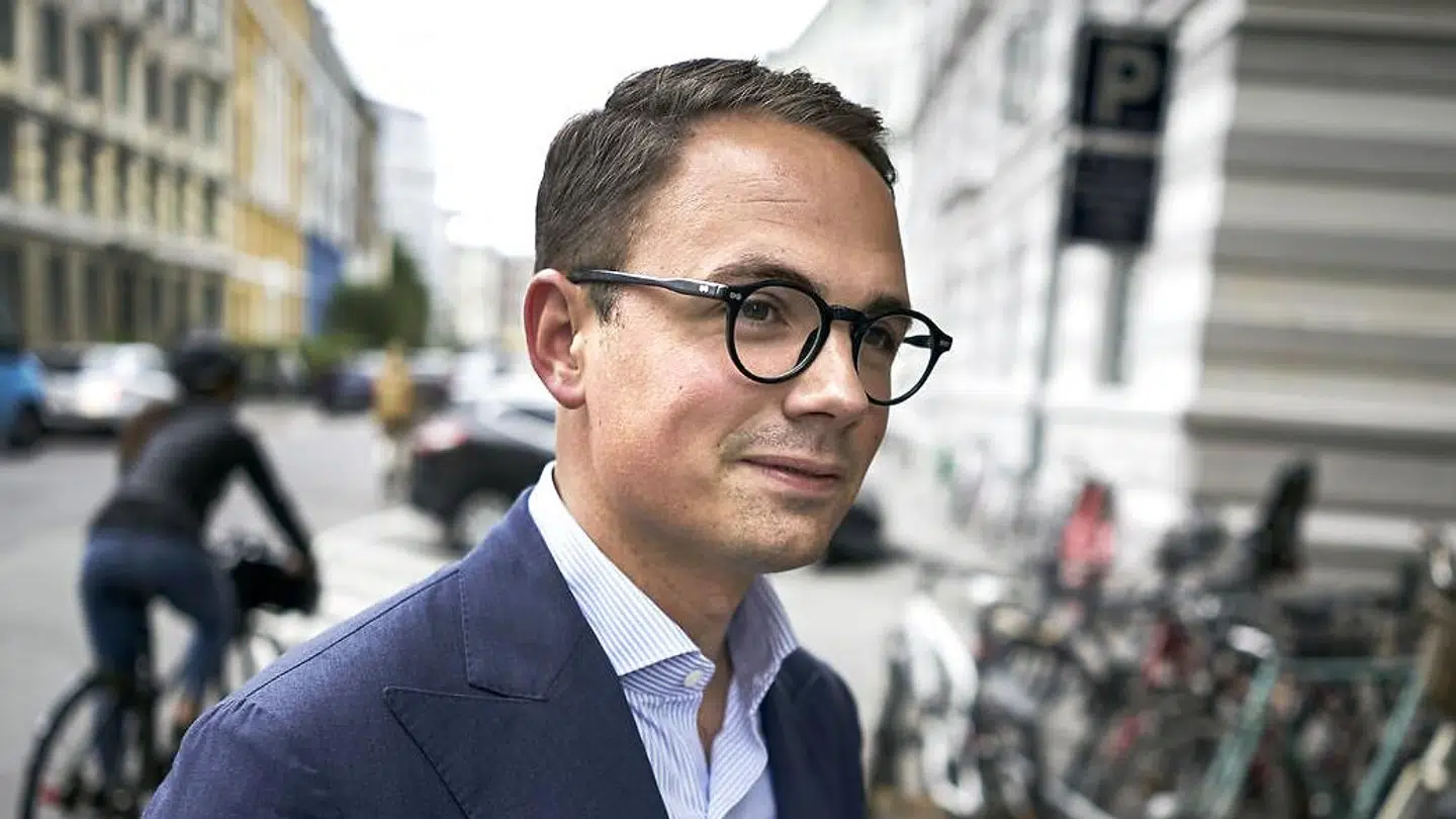 32-årige Simon Aggesen, som i marts overtog borgmesterposten på Frederiksberg efter Jørgen Glenthøj. Arkivfoto.