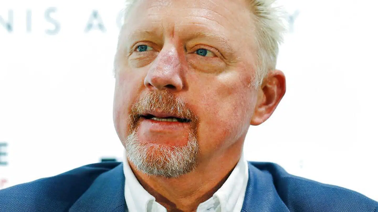 Three-times Wimbledon champion Boris Becker attends a news conference in Wiesbaden, Germany, November 7, 2019. REUTERS/Ralph Orlowski