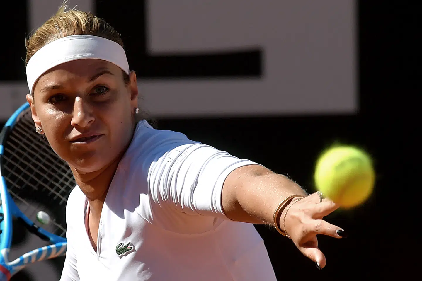Dominika Cibulkova blev den første kvinde fra Slovakiet, der nåede en grand slam-finale, da hun i 2014 blev nummer to i Australian Open. (Arkivfoto) Tiziana Fabi/Ritzau Scanpix