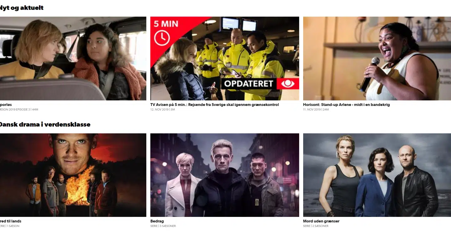 DRTV's udtryk er nu mere lig kommercielle tjenester som Netflix, Viaplay HBO.
