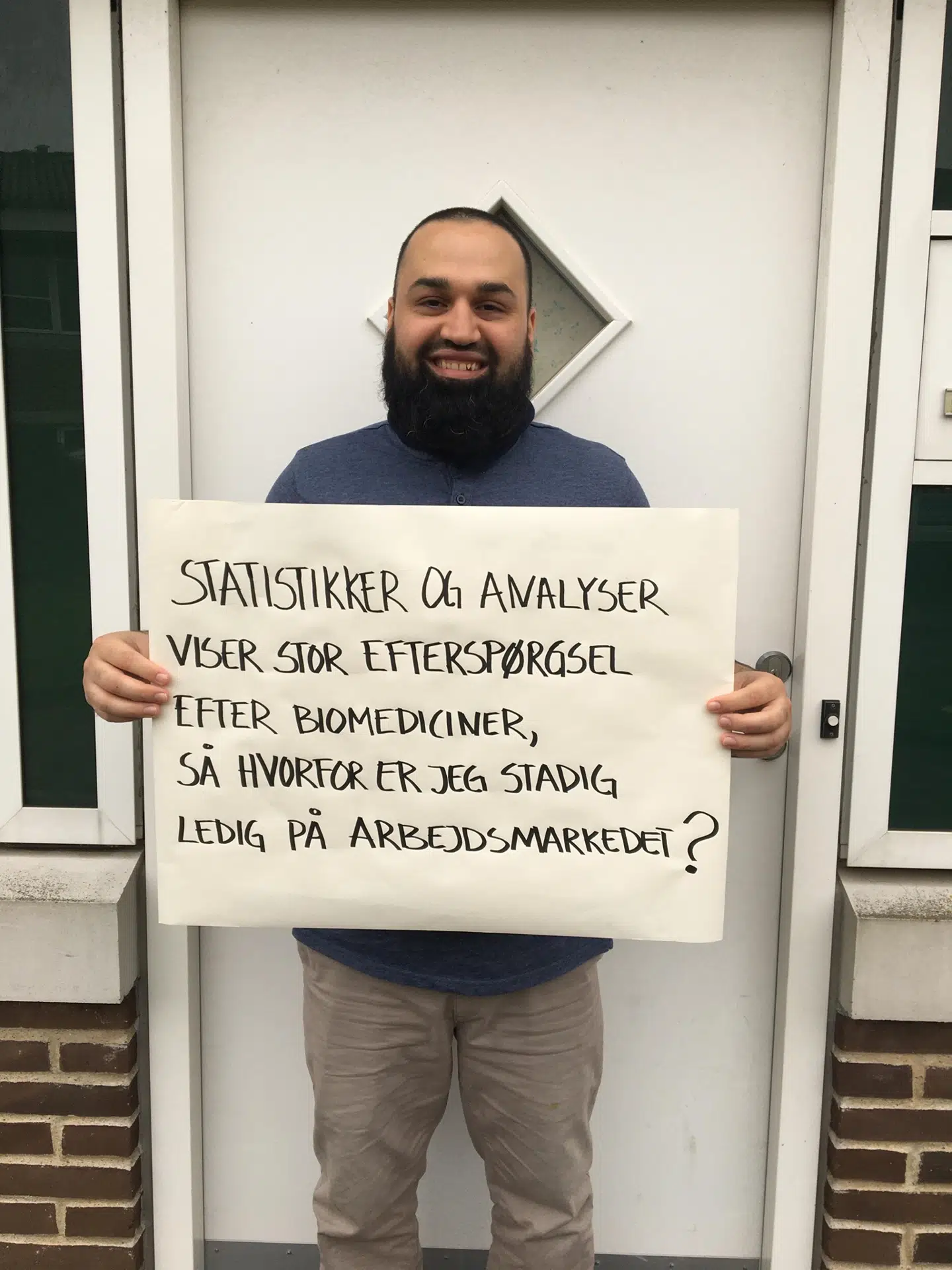 Ways Afriday har sendt 400 ansøgninger, men endnu ikke fået et job.