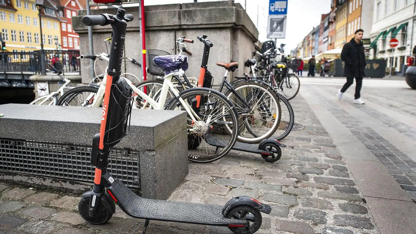 El-løbehjul er i flere tilfælde endt i Københavns Havn, oplyser udlejningsfirmaet VOI.