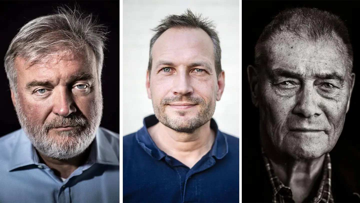 Lars Seier Christensen, Martin Thorborg og Asger Aamund.