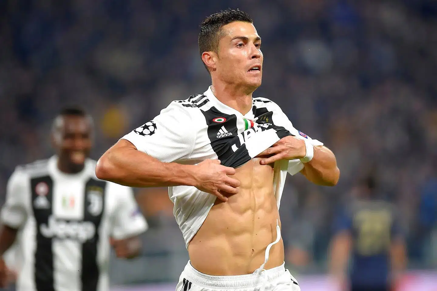 Soccer Football - Champions League - Group Stage - Group H - Juventus v Manchester United - Allianz Stadium, Turin, Italy - November 7, 2018 Juventus' Cristiano Ronaldo celebrates scoring their first goal REUTERS/Massimo Pinca TPX IMAGES OF THE DAY