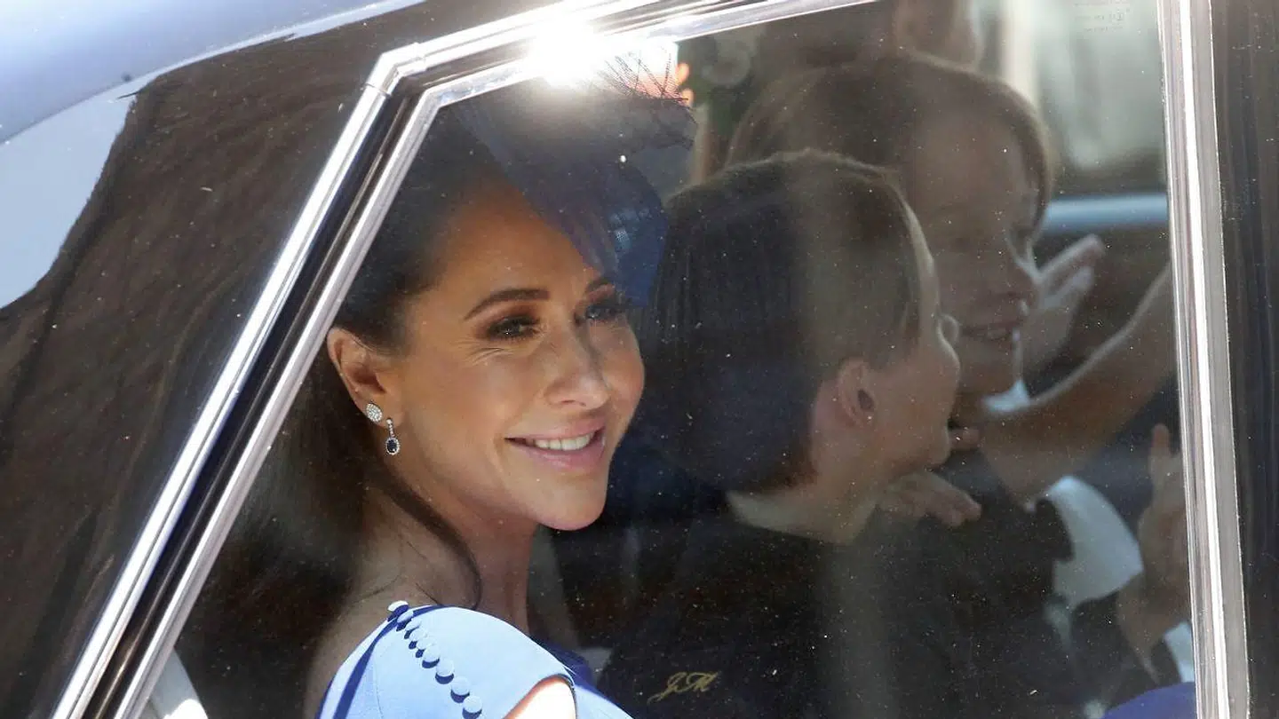 Arkivfoto fra hertugen og hertugindens bryllup, hvor Jessica Mulroney deltog.