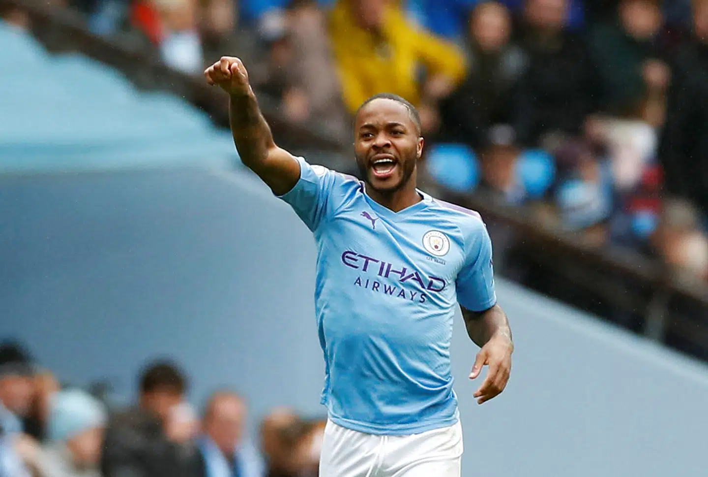 Raheem Sterling har scoret imponerende 13 mål i 15 kampe denne sæson.