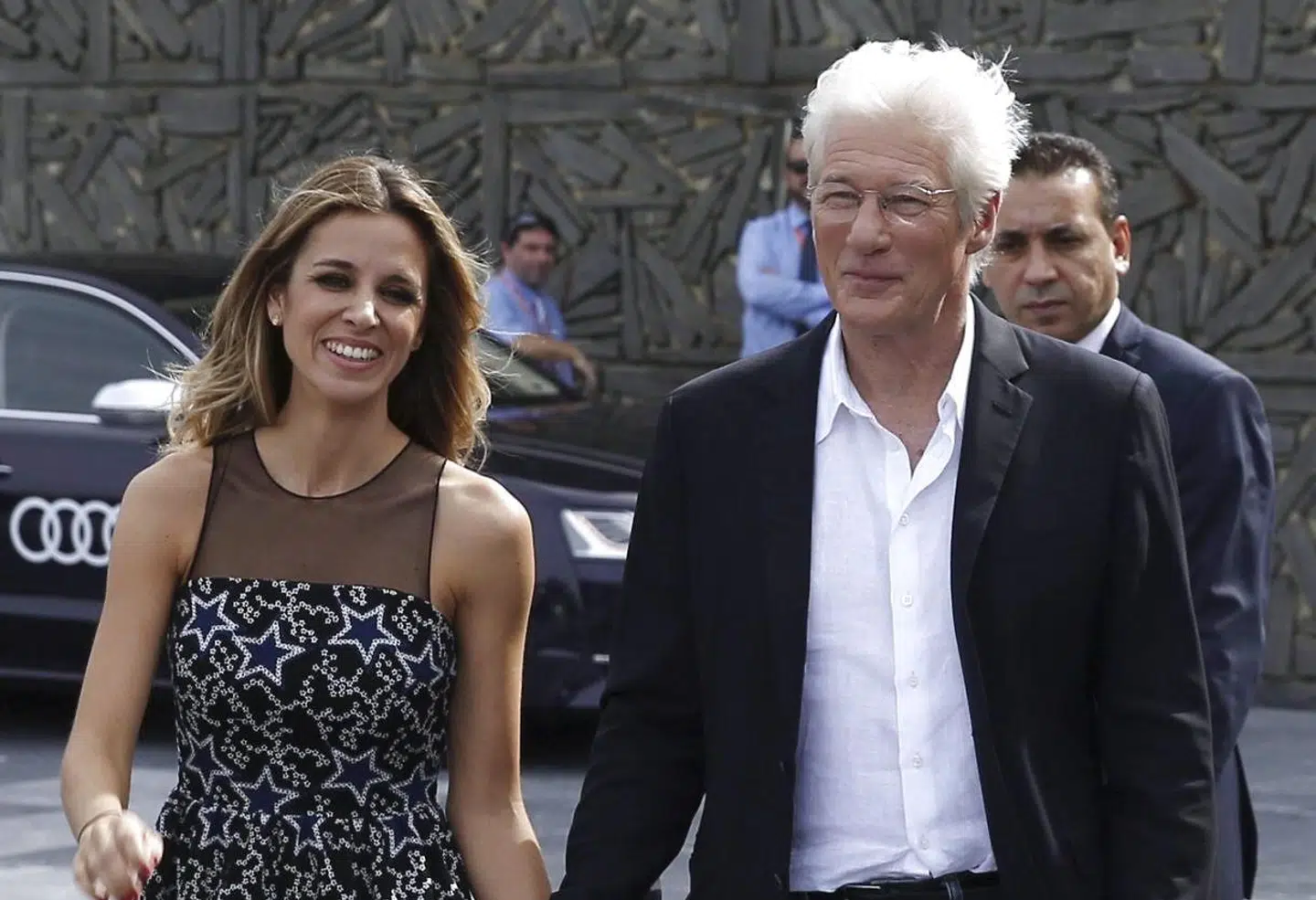 Richard Gere og Alejandra Silva.