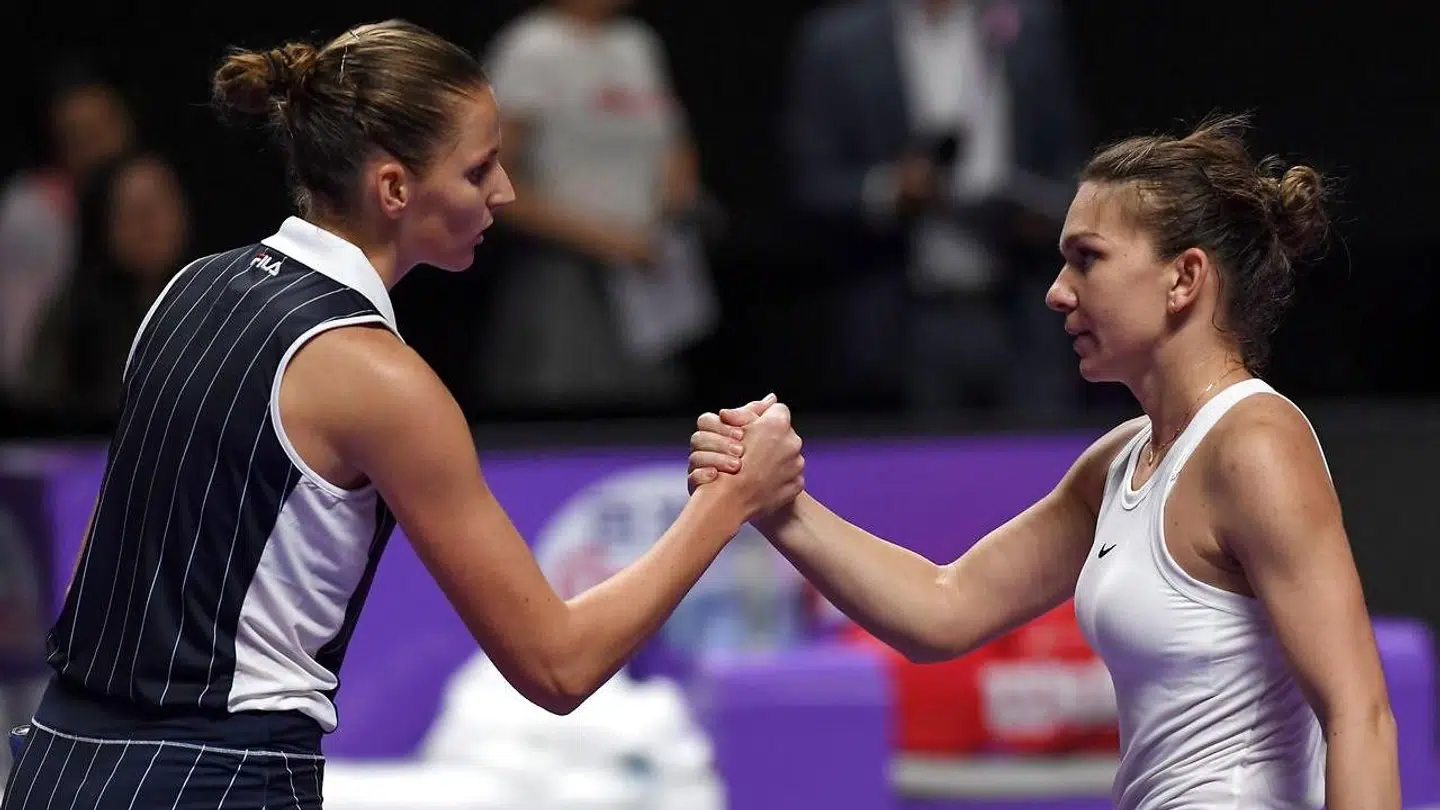 Karolina Pliskova vandt fredag over Simona Halep ved årets sæsonfinale.