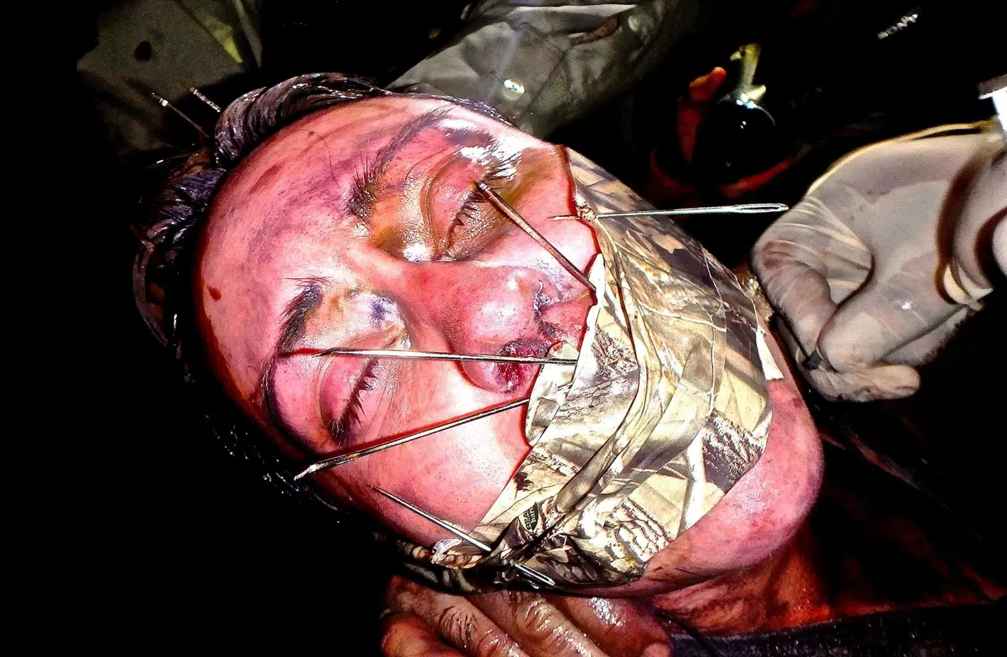 Turen rundt i skrækhuset i Tennessee varer over 12 timer.