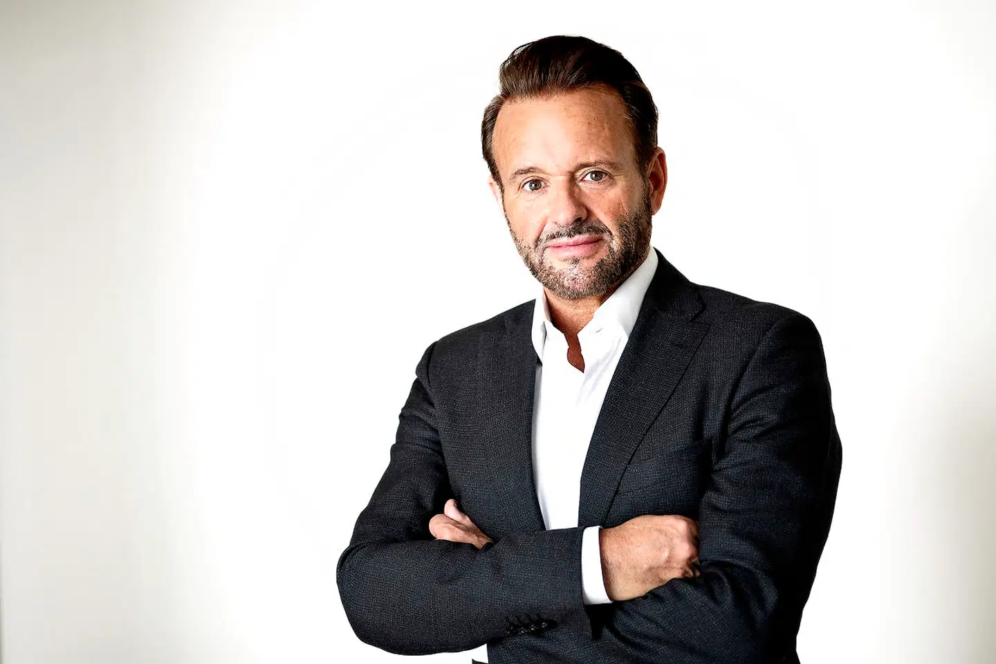 56-årige Dennis Knudsens lejlighed på 205 kvm er fortsat til salg.