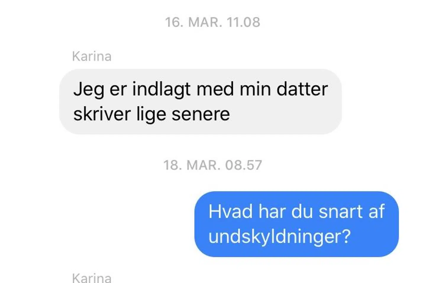 Pia Theis skrev flere gange til sælger, men hver gang fik hun en ny forklaring på, hvorfor tærtefadet ikke var blevet sendt.