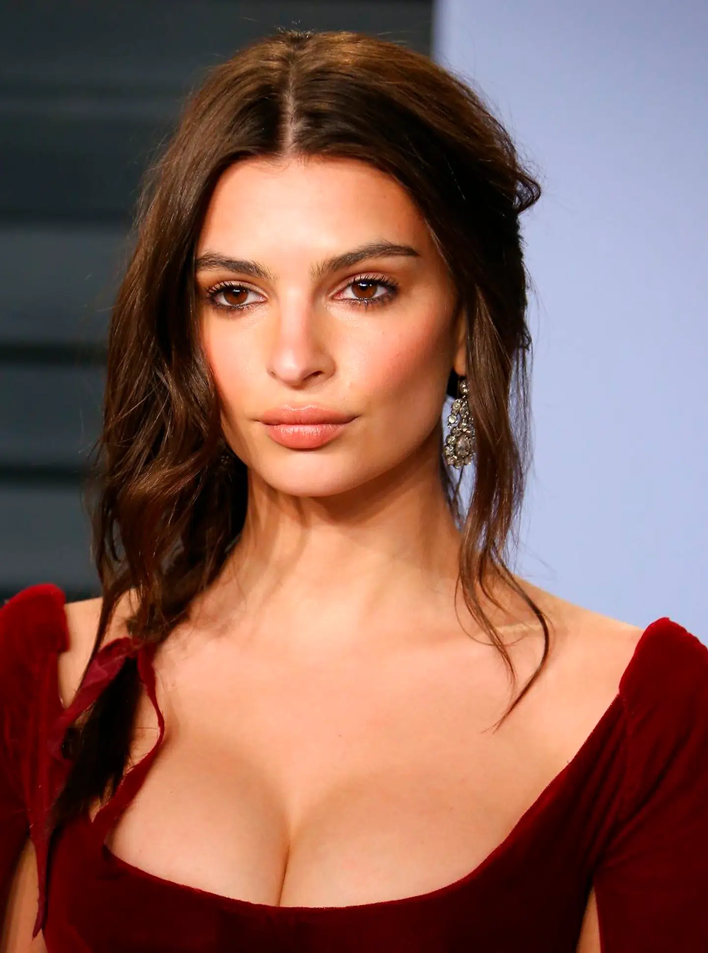Emily Ratajkowski attends the 2018 Vanity Fair Oscar Party following the 90th Academy Awards at The Wallis Annenberg Center for the Performing Arts in Beverly Hills, California, on March 4, 2018. JEAN-BAPTISTE LACROIX / AFP