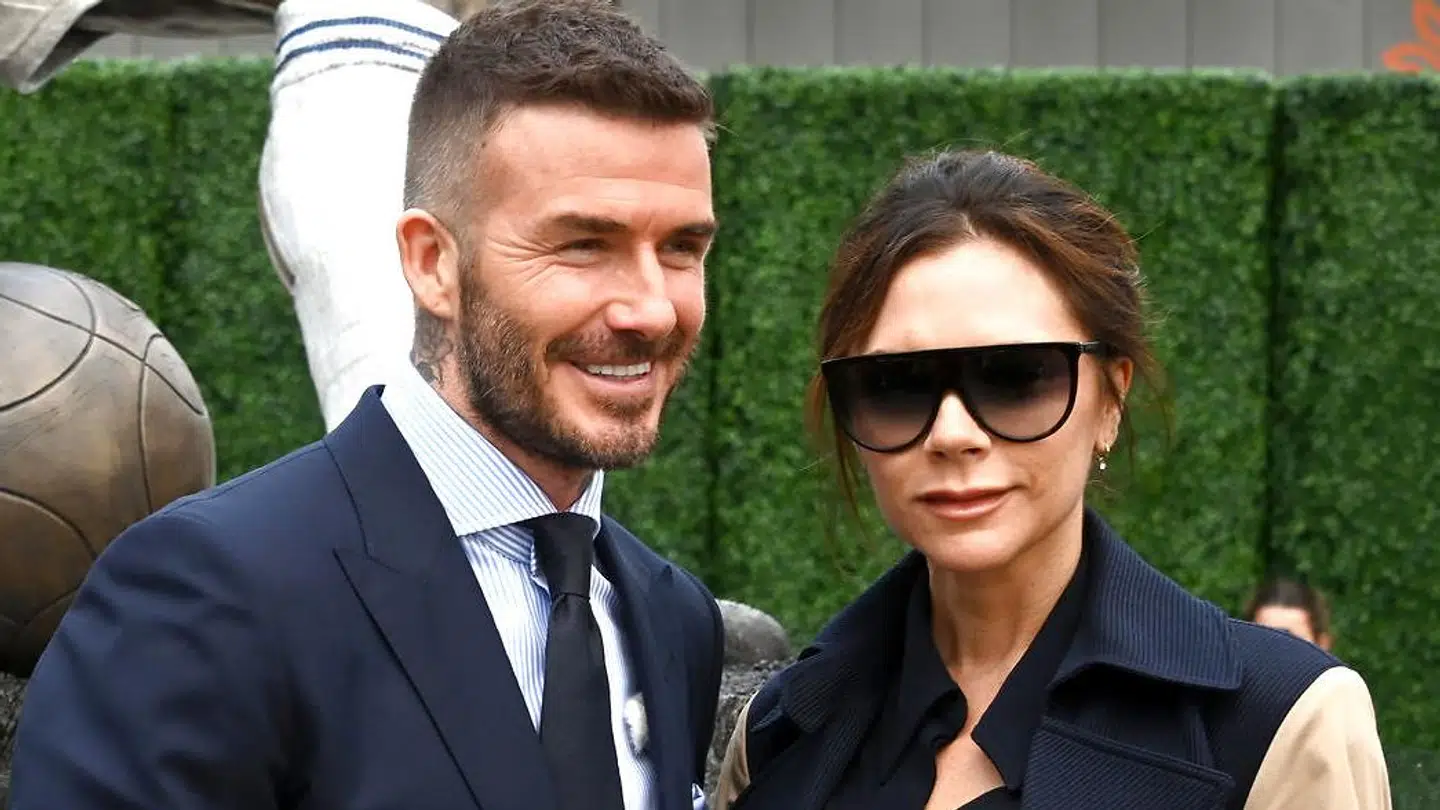 David og Victoria Beckham.