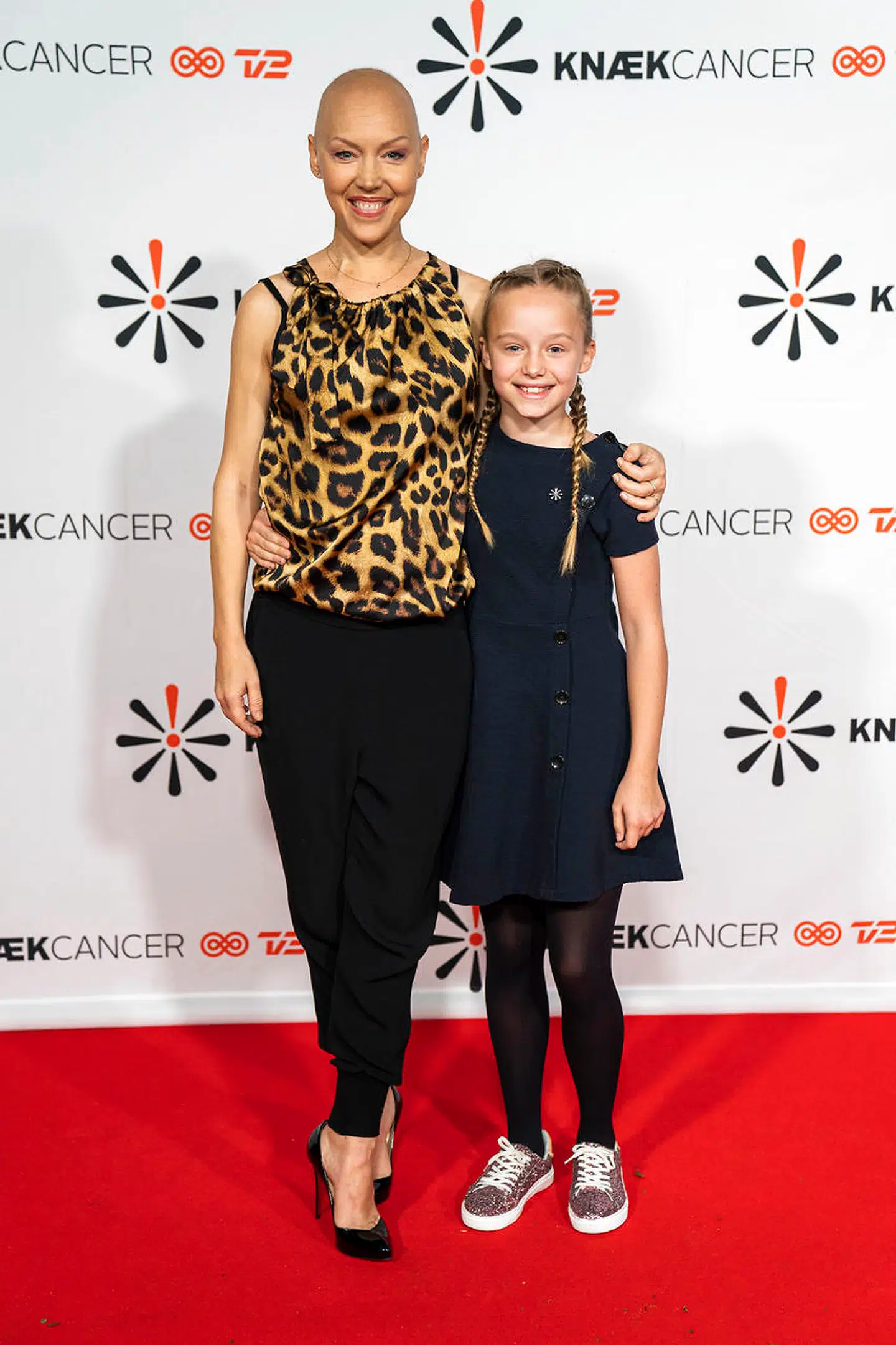 sendxnet Anne Bech og datteren ankommer til TV 2s store indsamlingsprogram 'Knæk Cancer Live', lørdag aften den 26. oktober 2019.. (Foto: Martin Sylvest/Ritzau Scanpix)