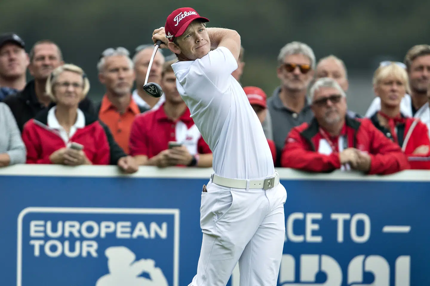 Golfspilleren Joachim B. Hansen er foreløbigt bedste dansker i European Tour-turneringen Portugal Masters. (Arkivfoto) Henning Bagger/Ritzau Scanpix
