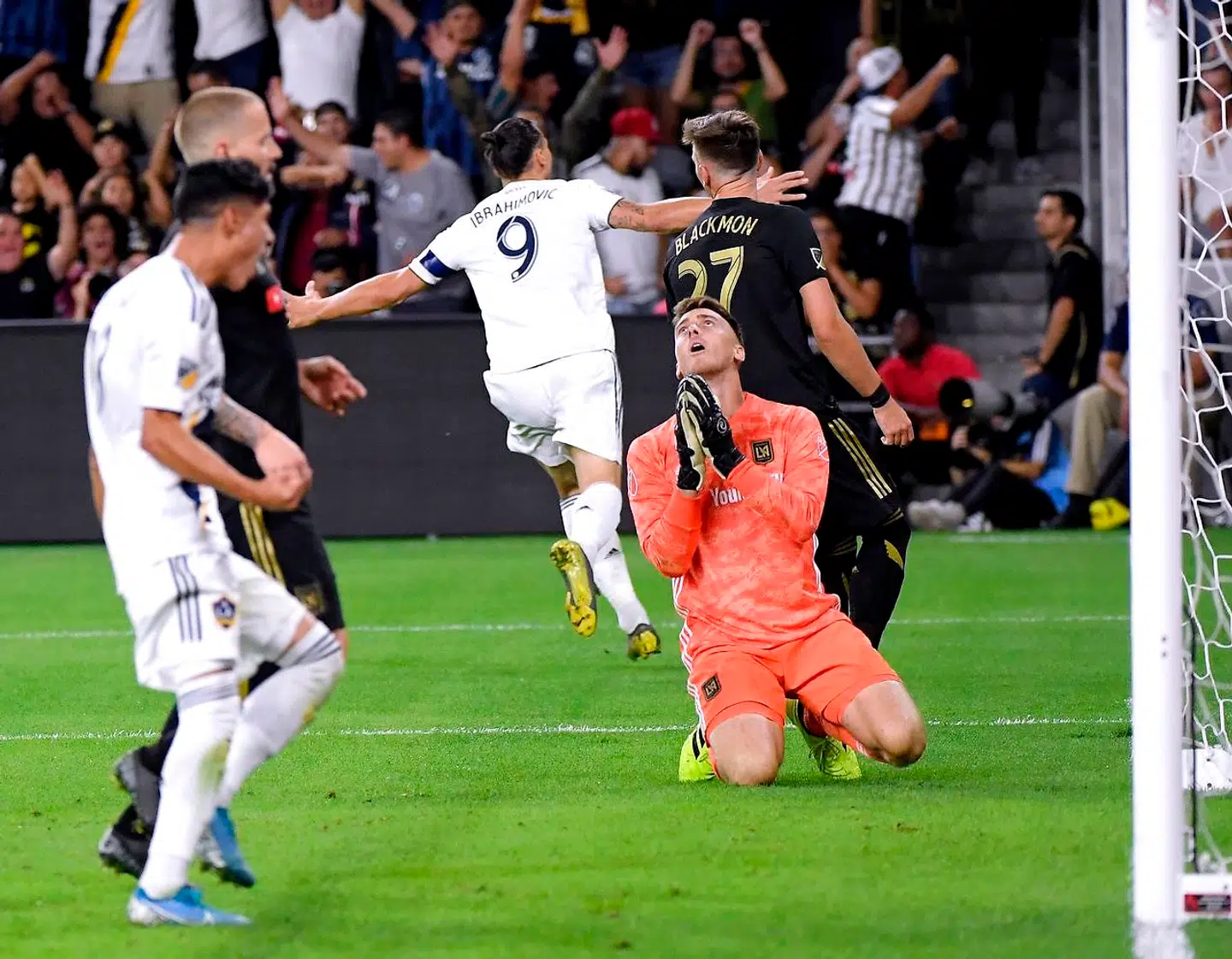 Selvom LA Galaxy måtte se sig slået 5-3, kom Zlatan Ibrahimovic selvfølgelig på måltavlen. Måske blev dette hans sidste målfejring i LA Galaxy-trøjen.