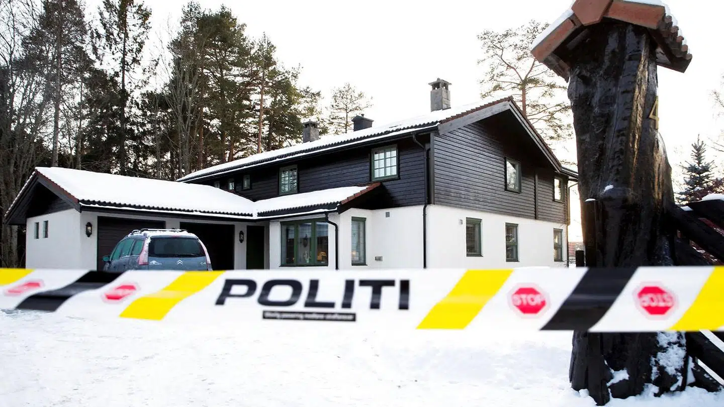 Huset, hvor Anne-Elisabeth Hagen blev kidnappet fra den 31. oktober sidste år.