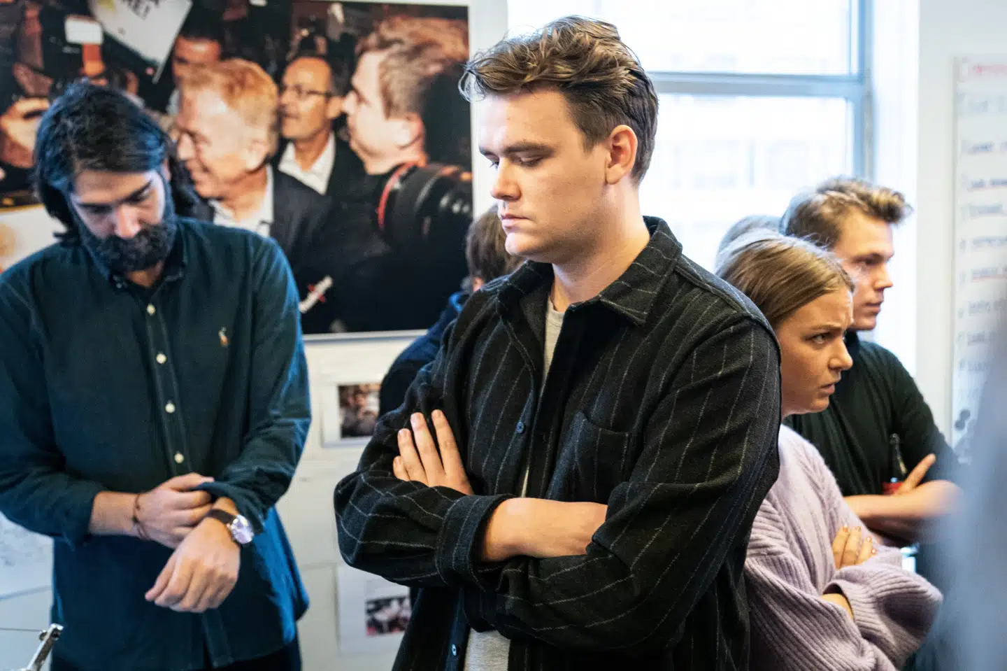 Medarbejderne på Radio24syv fik tirsdag eftermiddag besked om, at radioen ikke fortsætter efter 31. oktober. Niels Christian Vilmann/Ritzau Scanpix