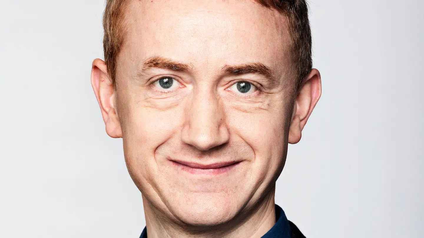 Landsformand for Skole og Forældre og far til to elever i folkeskolen Rasmus Edelberg.(Foto: Lars Berthelsen)