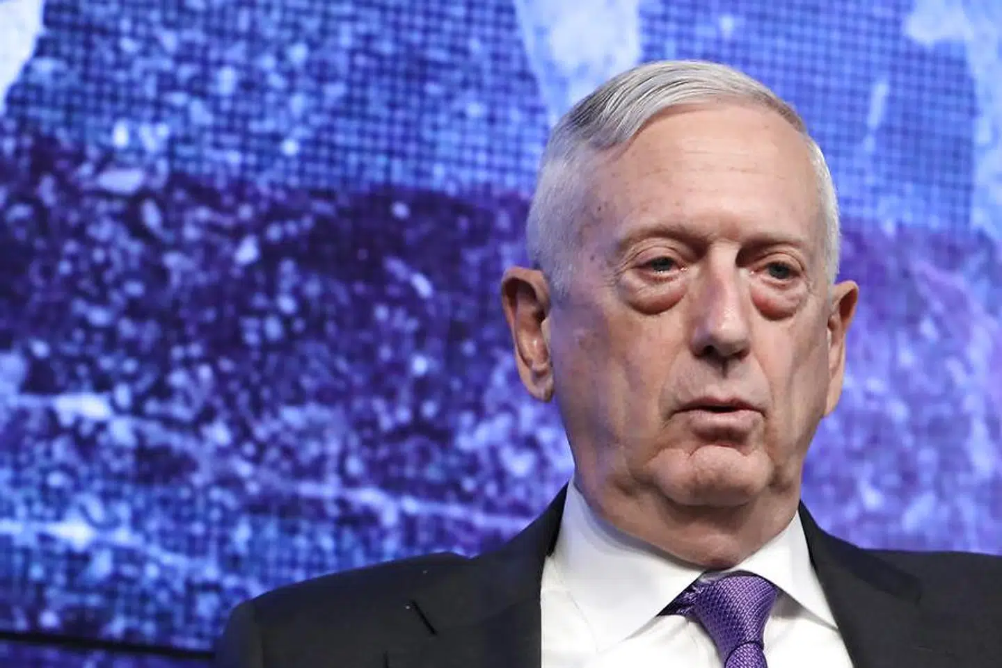 Jim Mattis før Trump-kritik.