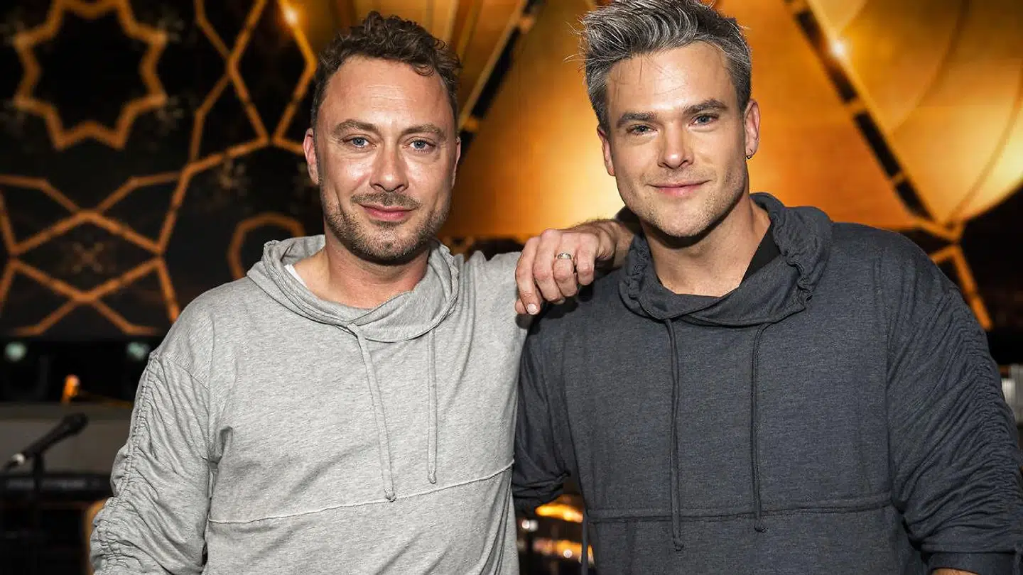 Jakob Fauerby og Silas Holst i 'Vild med dans'.