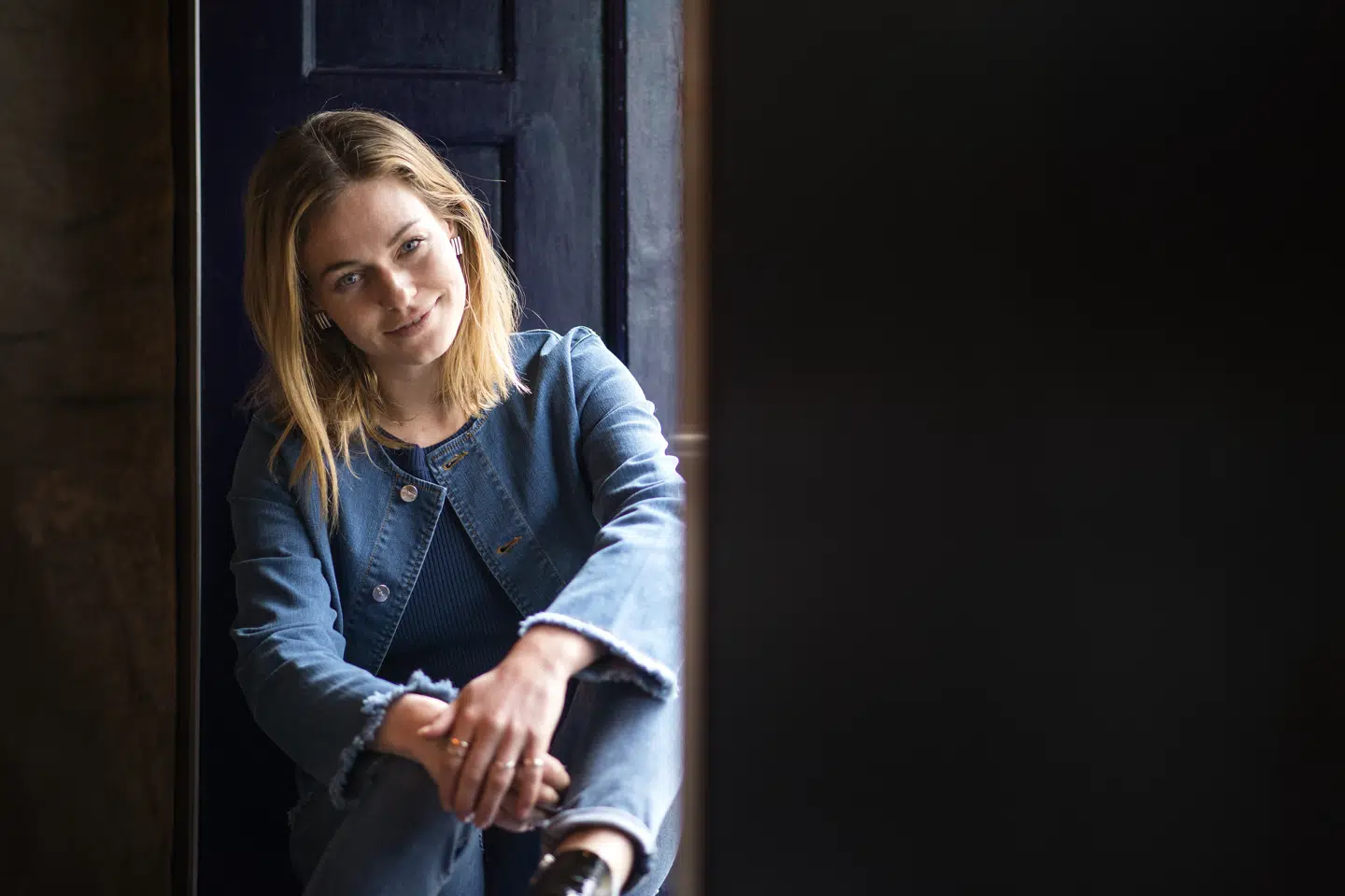 Sarah Grünewald skal blandt andet spiller overfor Jesper Christensen og Karen-Lise Mynster, der indtager hovedrollerne i Lille sommerfugl. (arkivfoto) Sarah Christine Nørgaard/Ritzau Scanpix