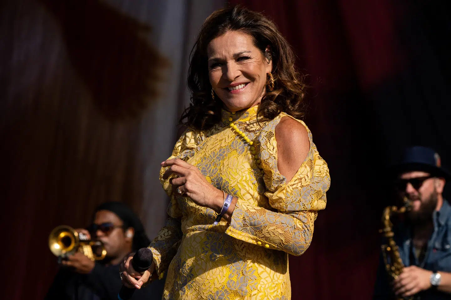 Lis Sørensen blev hyldet ved Danish Music Awards, som torsdag aften løber af stablen i K.B. Hallen i København. Ida Marie Odgaard/Ritzau Scanpix