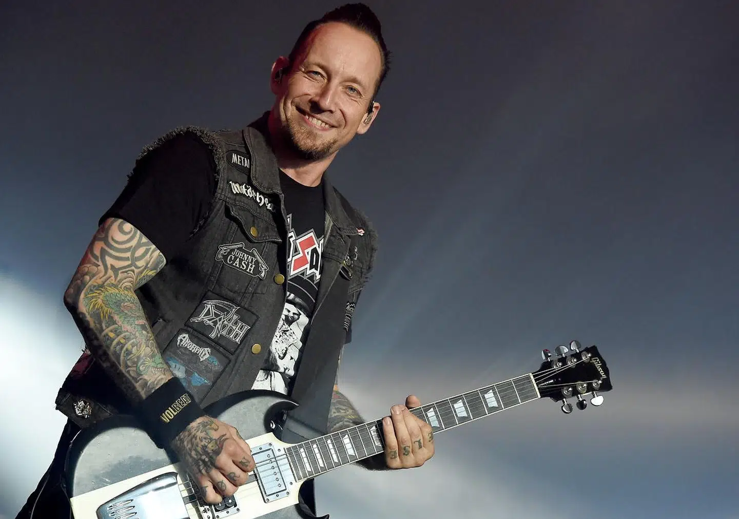 Michael Poulsen, forsanger i Volbeat.