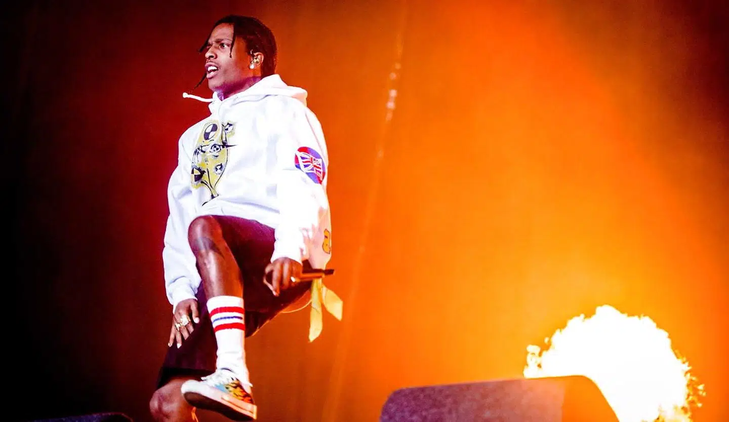 A$AP Rocky under en koncert i Holland i august 2019.