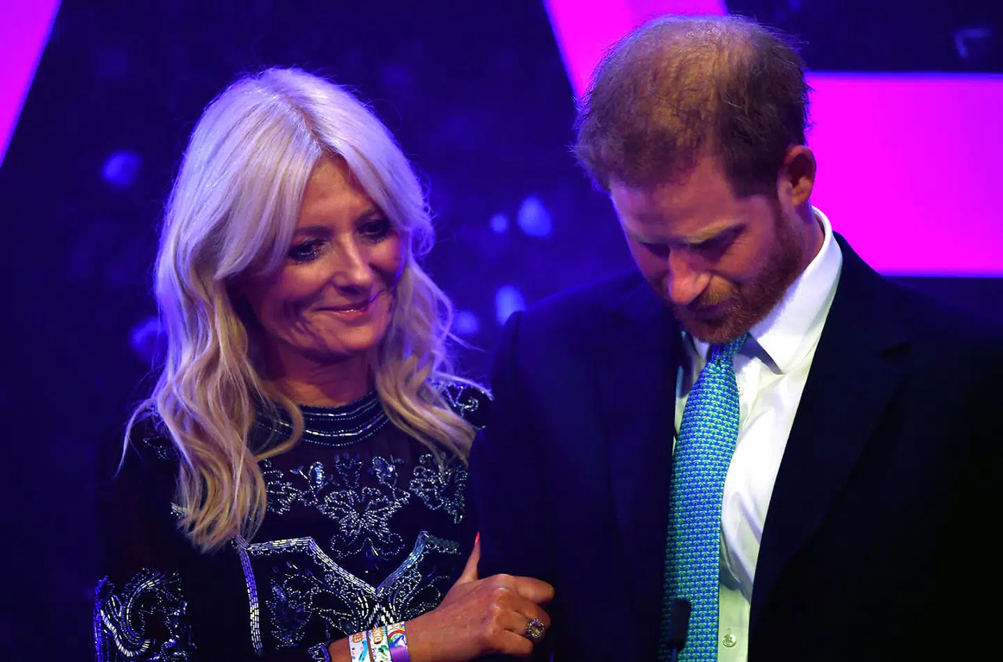 Prins Harry under sin tale til WellChild Awards.