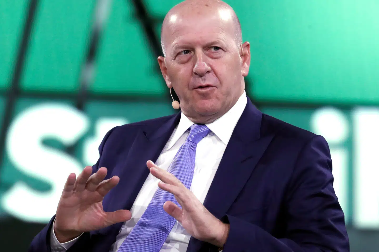Goldman Sachs-direktør David Solomon har forsøgt at gøre finansgiganten mindre sårbar over for svingninger i aktiehandlen. (Akrivfoto) Shannon Stapleton/Reuters