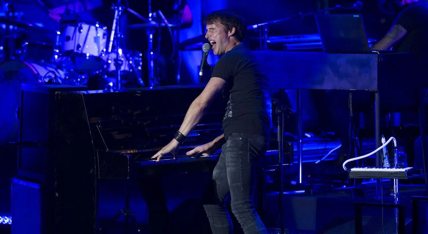 James Blunt, der har det borgerlige navn James Hillier Blount, optræder i Marbella i 2018.