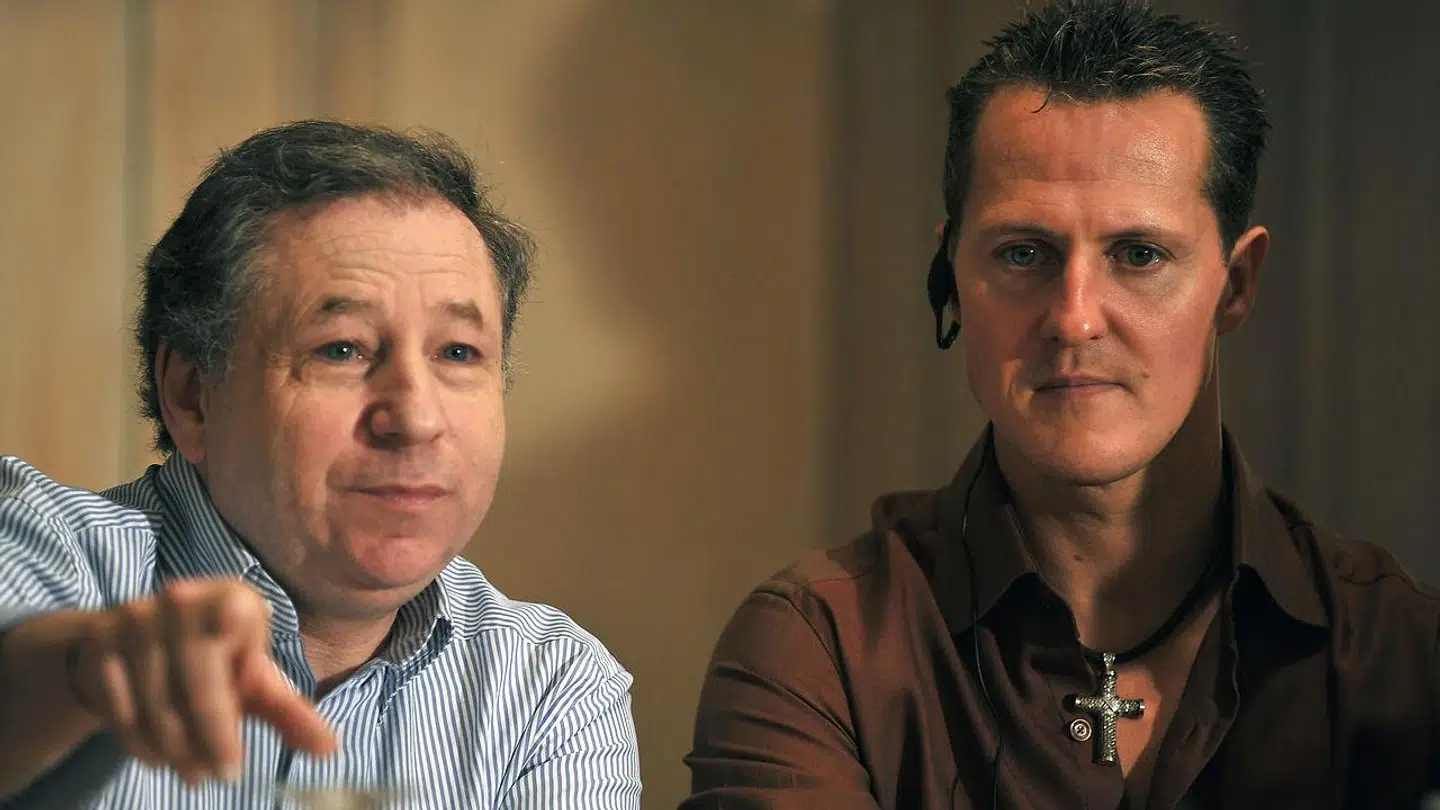 Jean Todt (tv.) er stadig en god ven af Michael Schumacher.