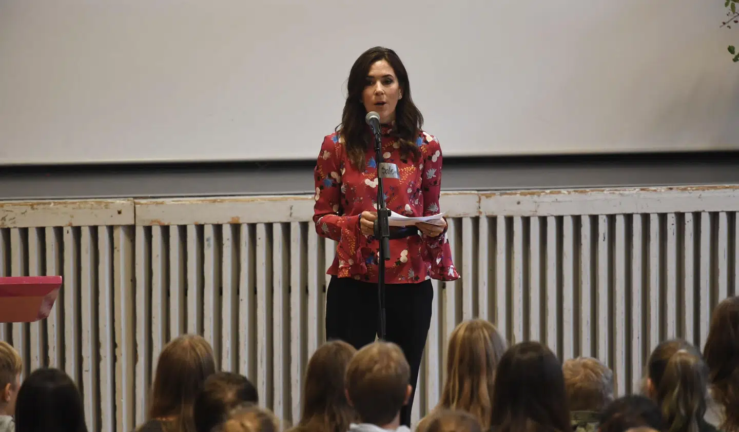 Kronprinsesse Mary taler ved FN's Internationale Pigedag.