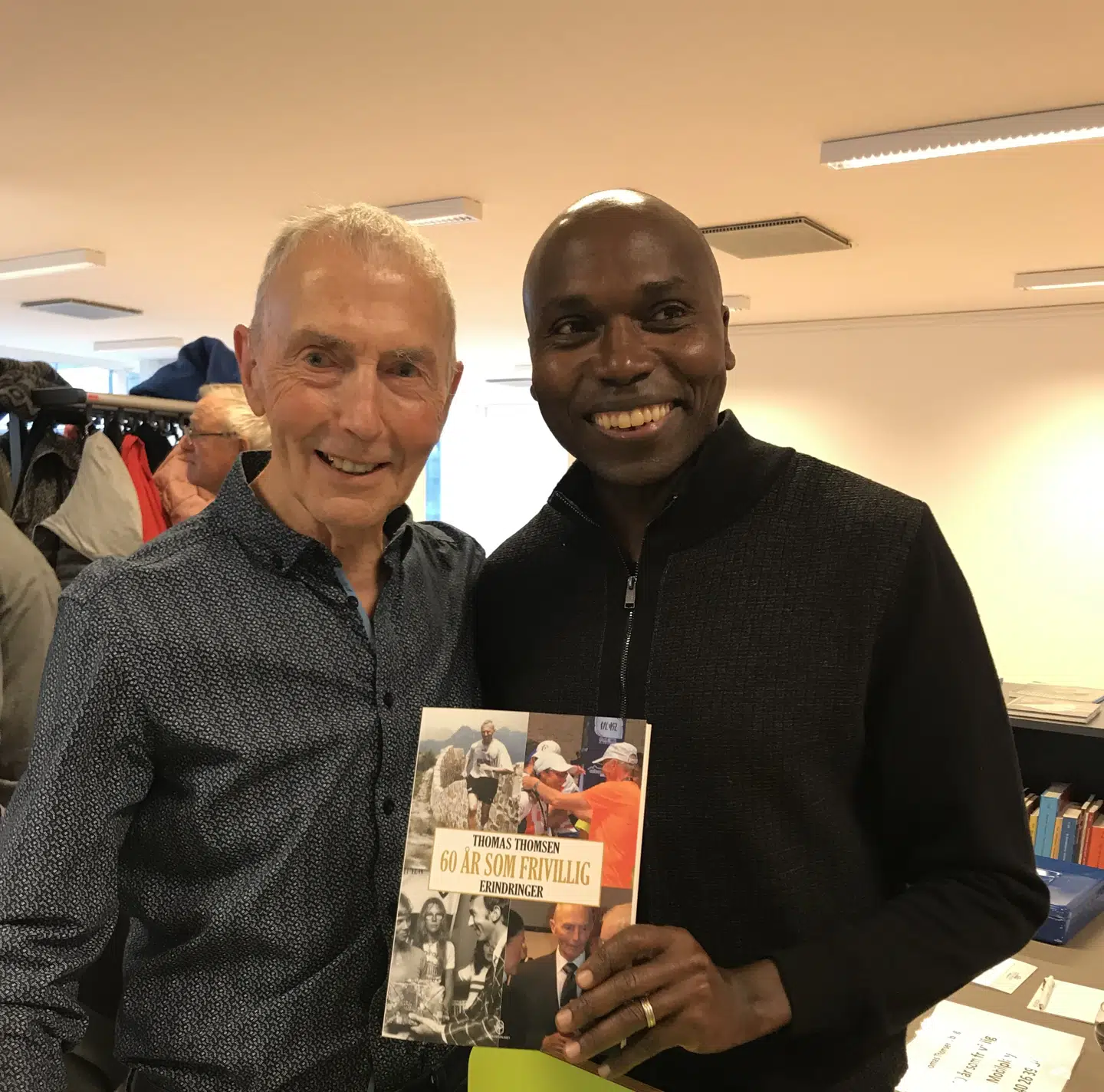 Thomas Thomsen var den danske leder, der havde det tætteste forhold til dansk atletiks største navn gennem tiderne, 800 meter-legenden Wilson Kipketer.